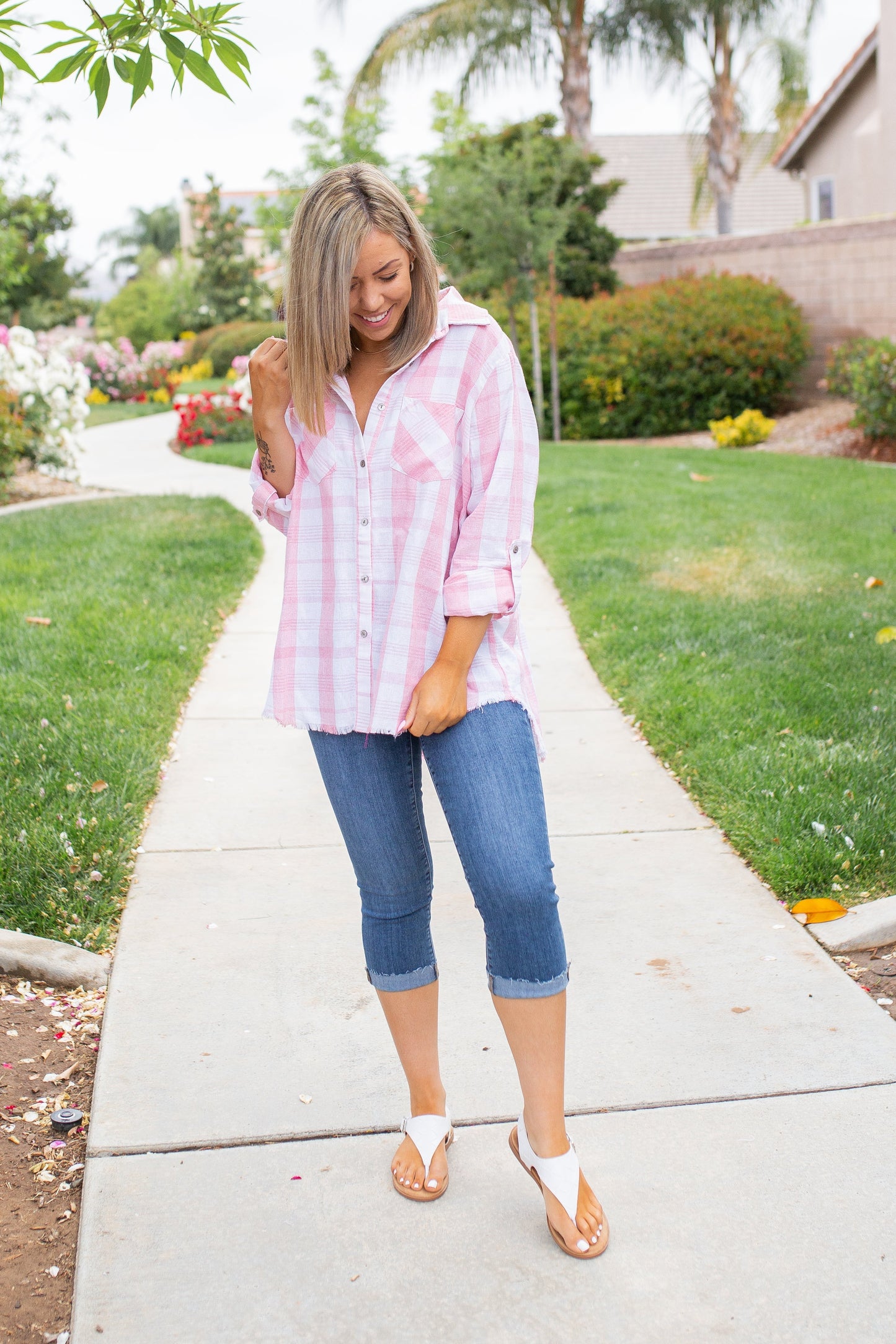 Country Fair Plaid Button Down