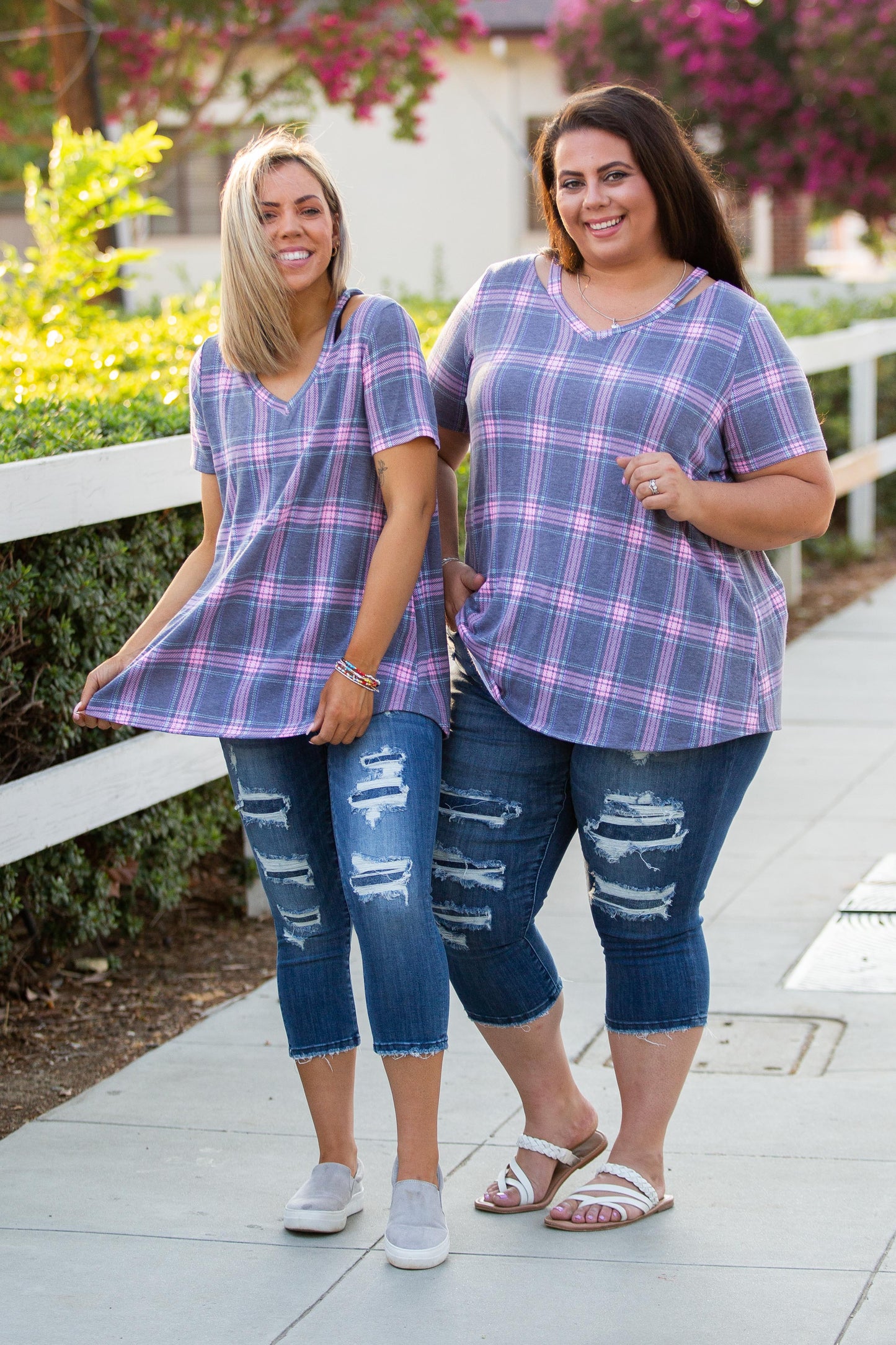 Country Club Plaid Short Sleeve