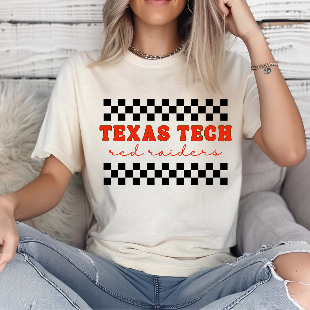 Checkered College Tees