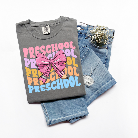 Colorful Grade Level Tee