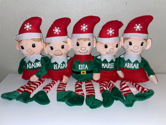 Personalized Plush Elf