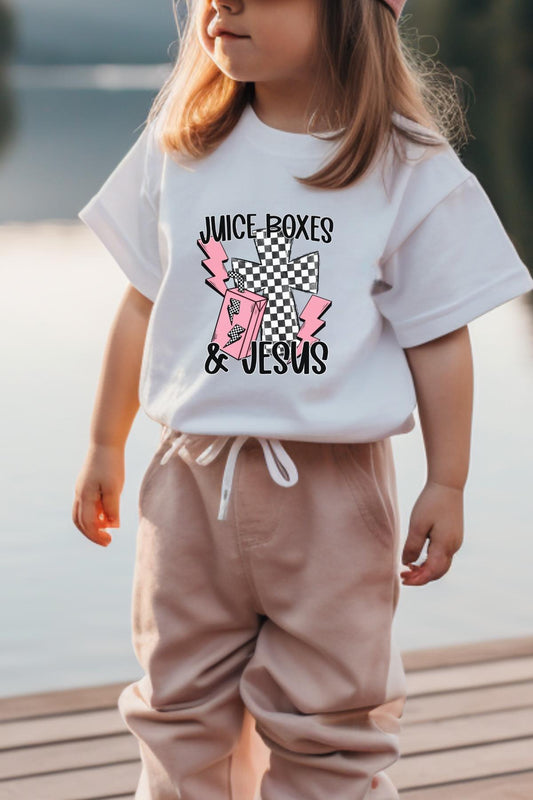 Juice Boxes & Jesus Kids Graphic Tee