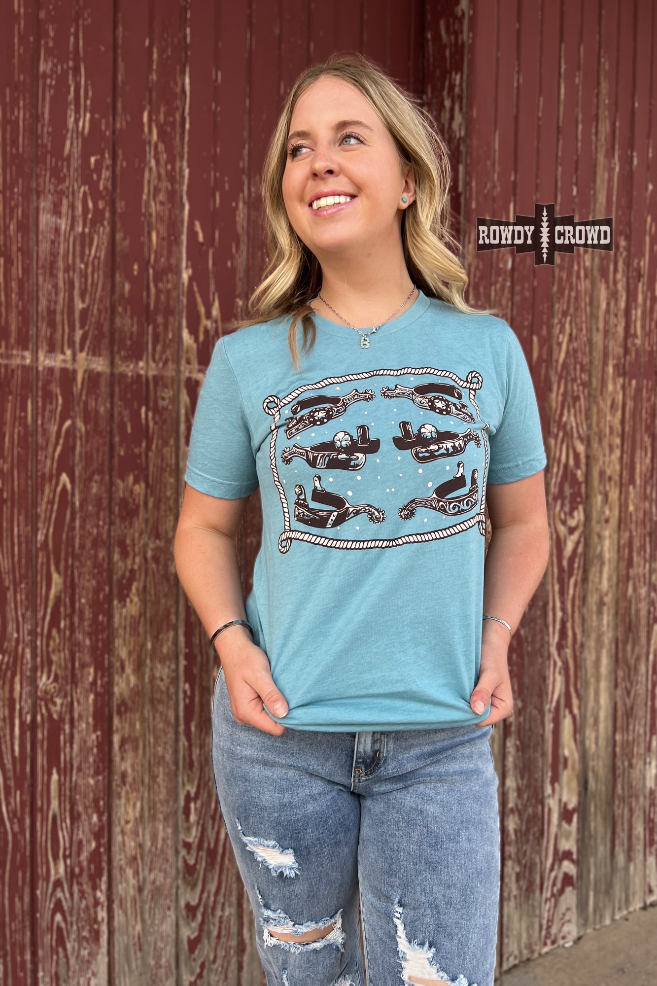 Cowgirl Spurs Tee