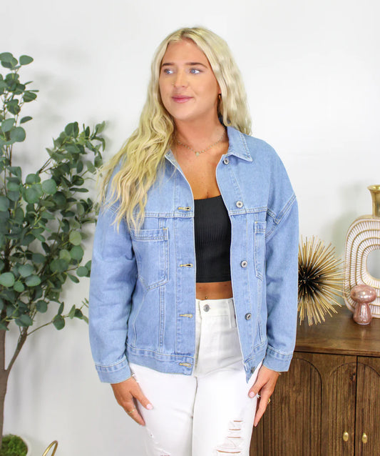 RTS Classic Denim Jacket in an XL