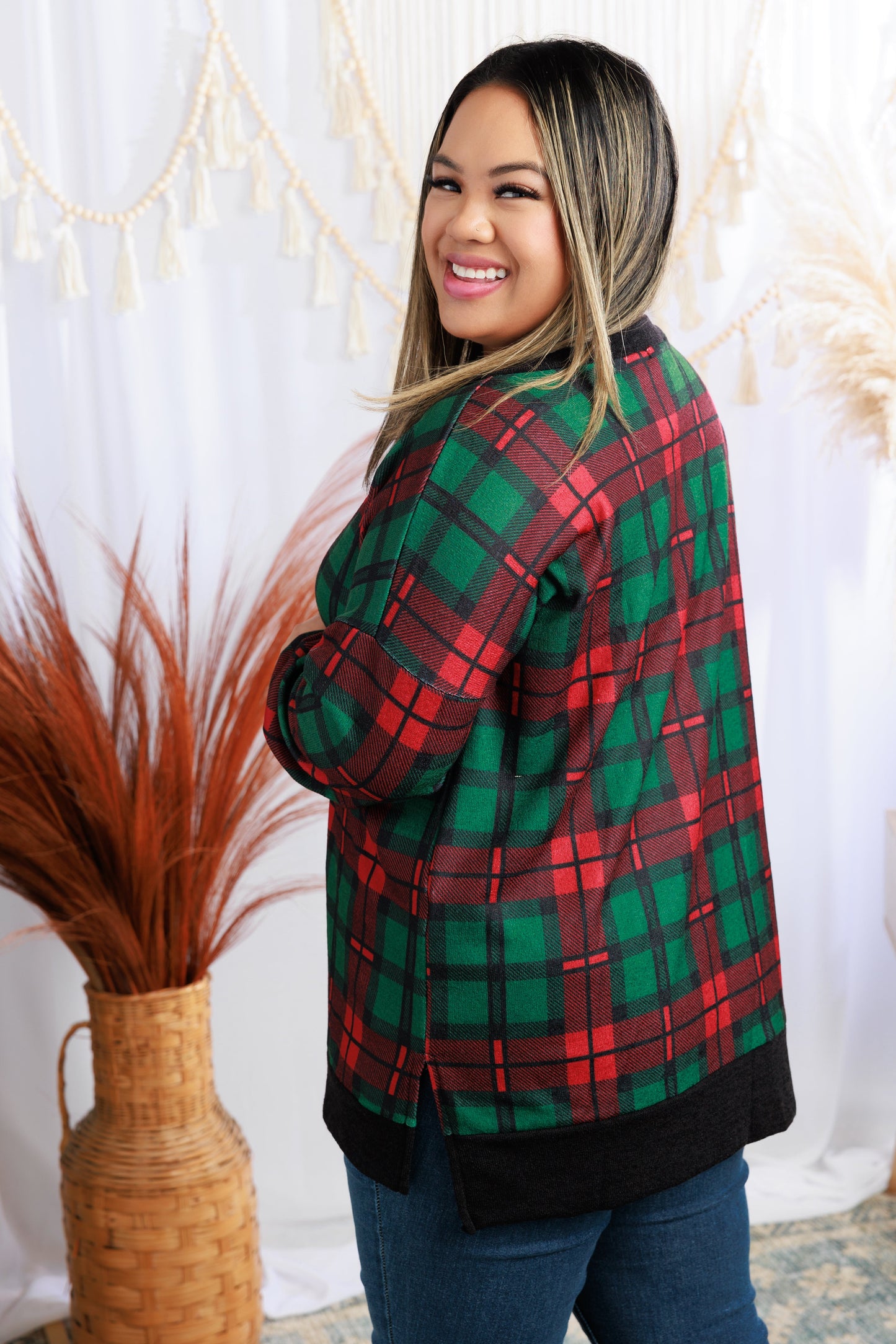 Merry Me Plaid Pullover