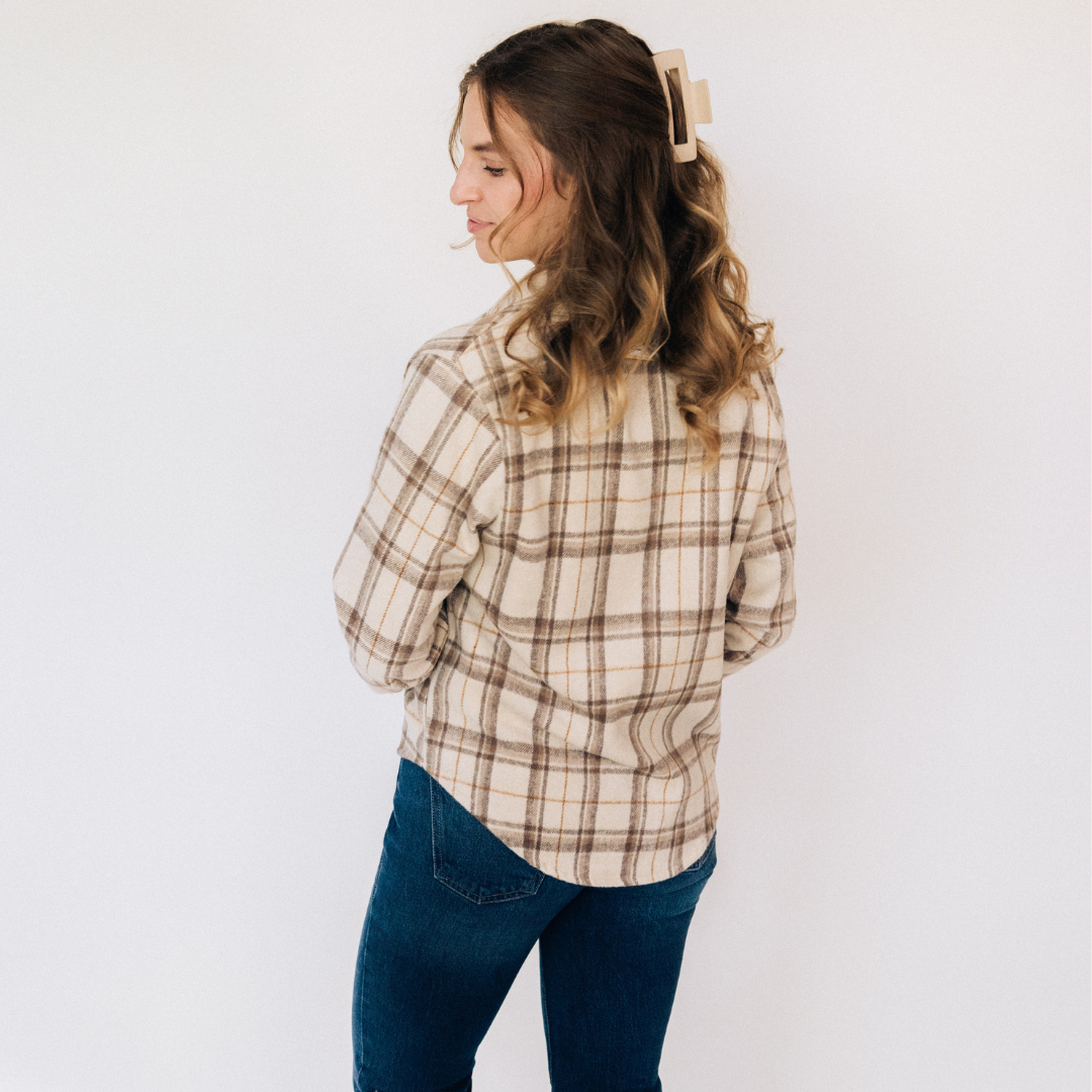 Beige Flannel - Women's