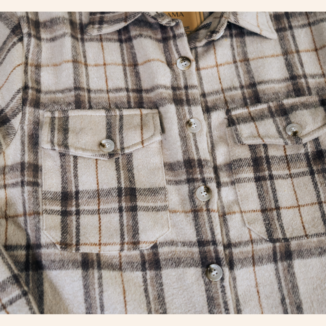 Beige Flannel - Women's