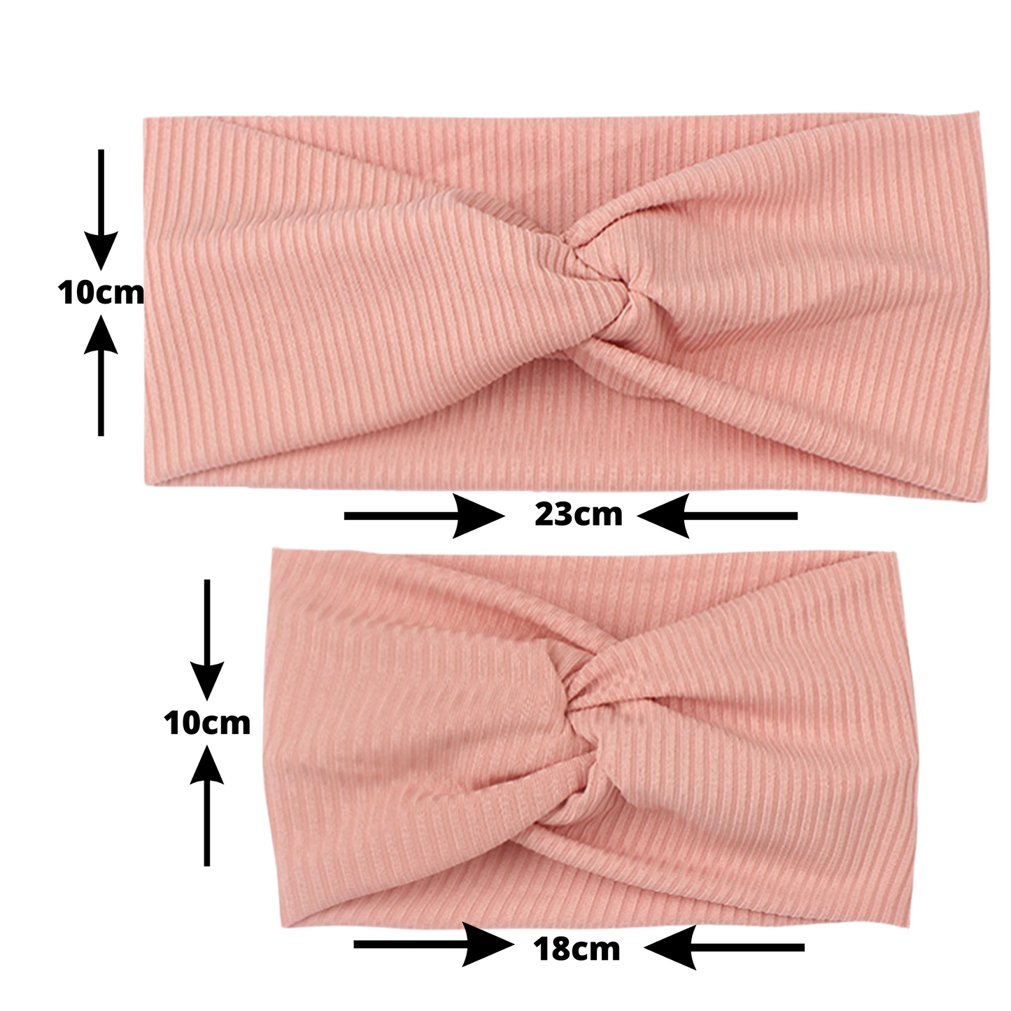 Matching Headbands- Blush