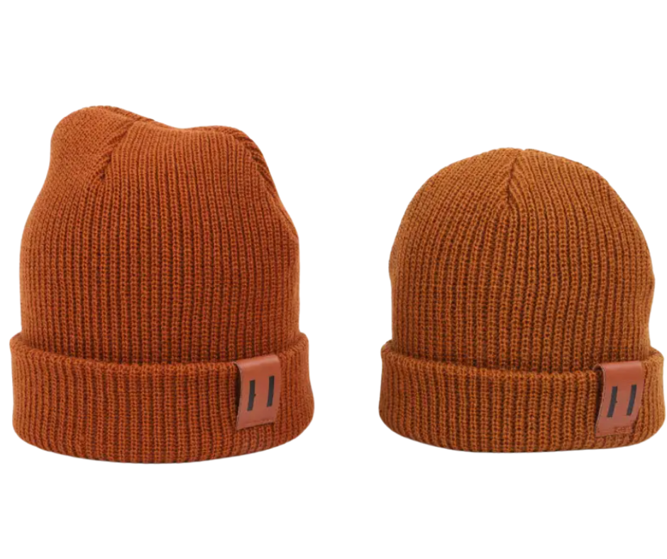 Brown Beanies Mommy & Me- Set of Two