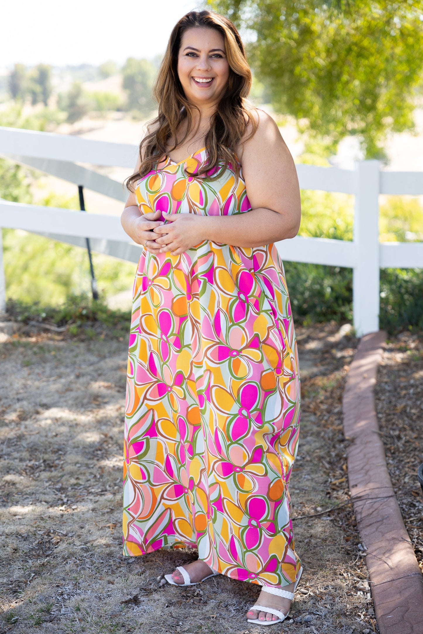 Floral Jubilee Maxi Dress