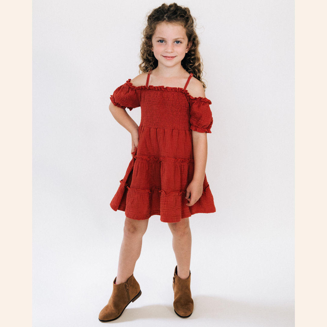 Copper Mommy & Me Dresses