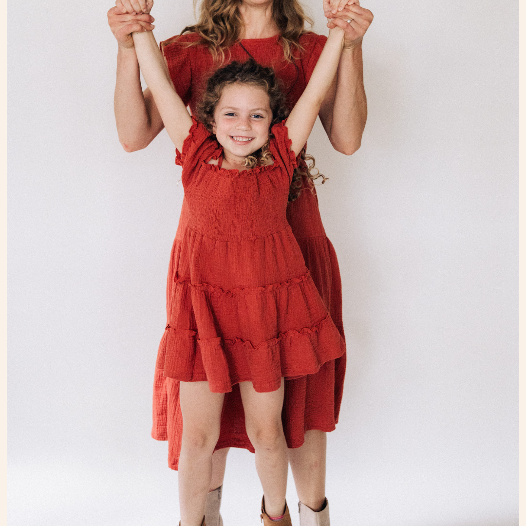 Copper Mommy & Me Dresses