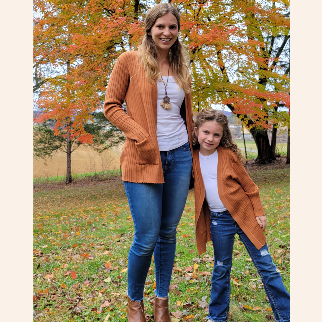 Camel Pocketed Cardigan