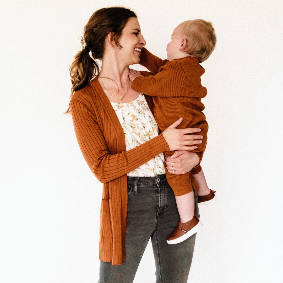 Camel Brown Mommy & Son